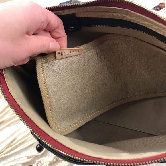 Vintage Y2K Dooney‎ & bourke printed shoulder bag - Picture 6 of 8